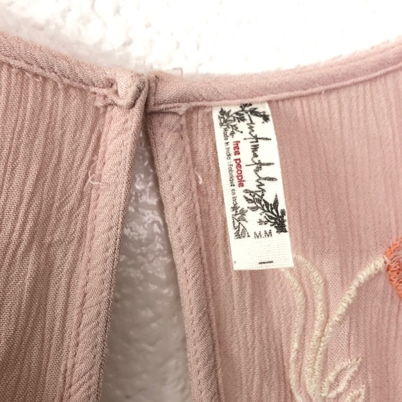 Free People Boho Pink Dress - Picture 6 of 8